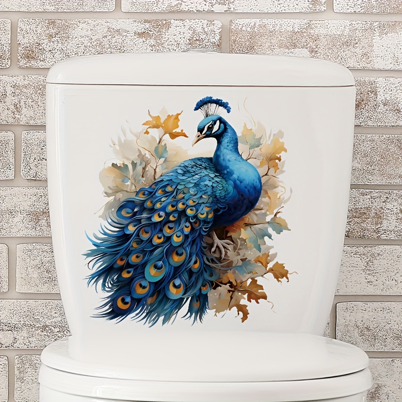 Interior Design Your Home - 1 toilet decoration sticker with cute