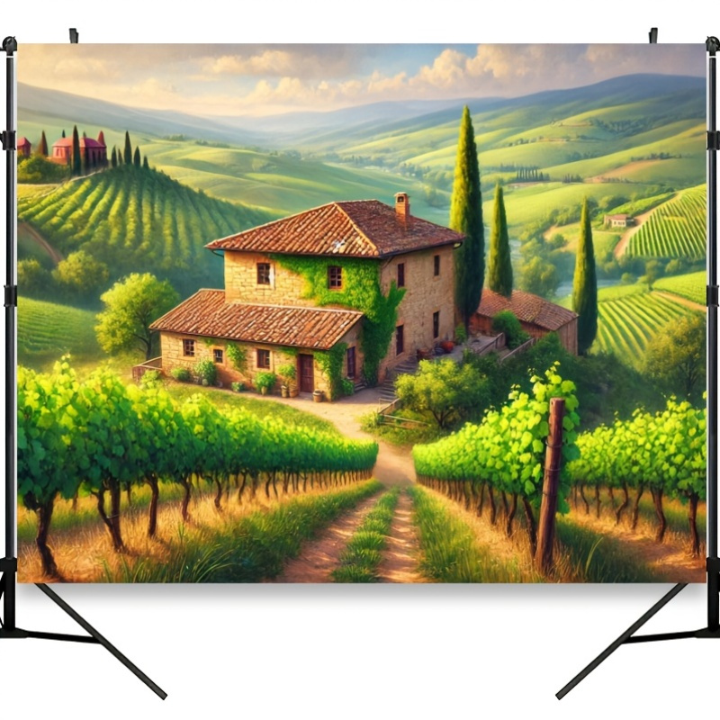 Italian Vineyard Cottage Wall  - огляд і ціна Interior Design Hd
