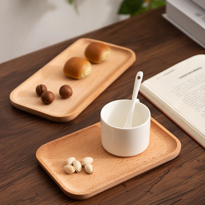 Solid Beech Wood Breakfast Tra - огляд і ціна Travertine Tray Oval