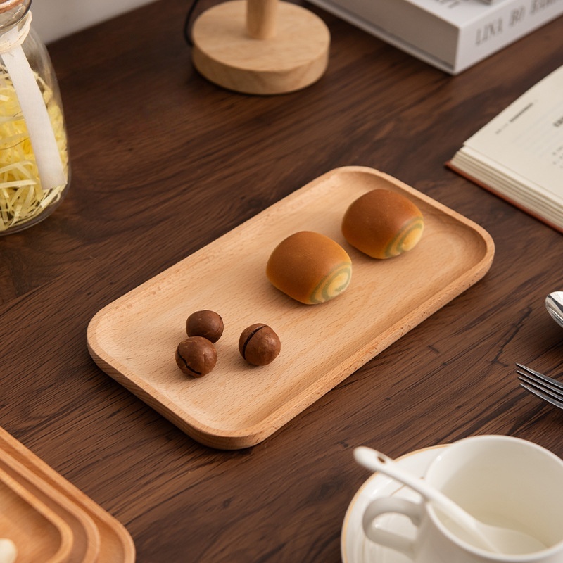 Solid Beech Wood Breakfast Tra - огляд і ціна Travertine Tray Oval