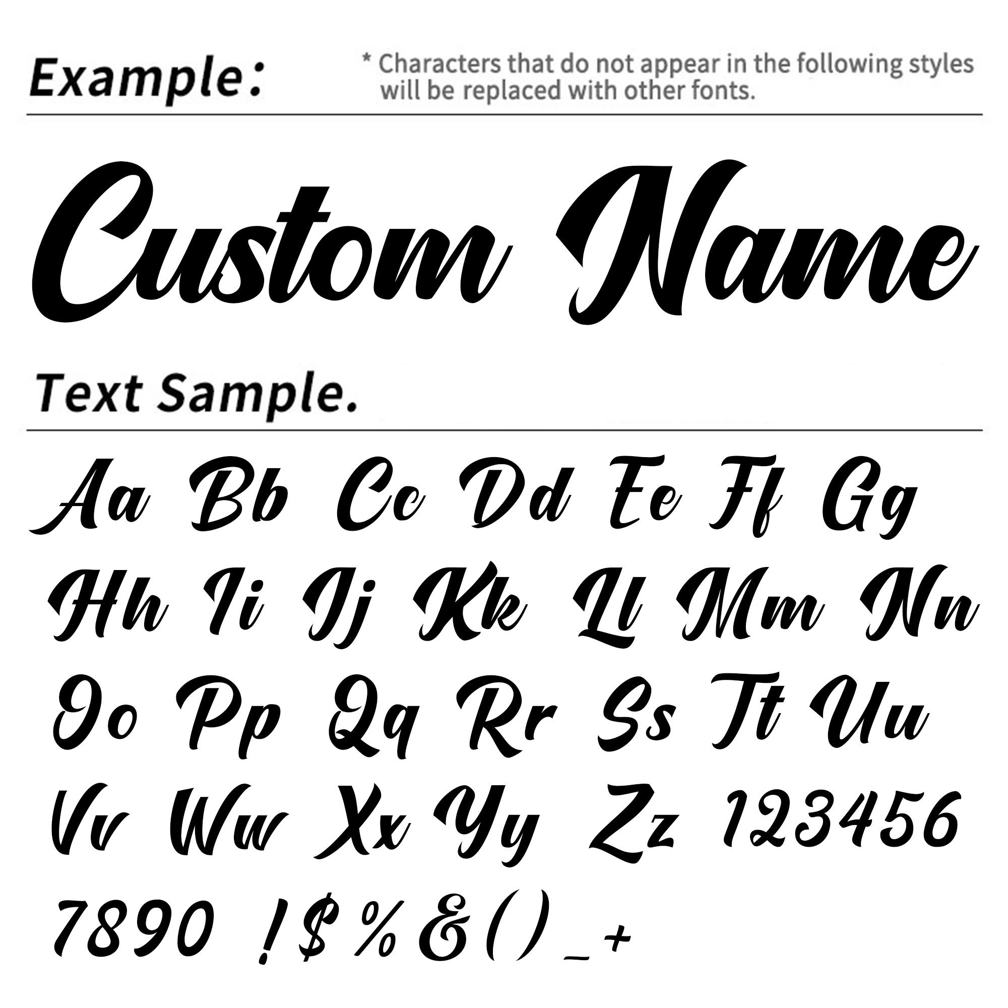 3PCS Custom Name Stickers Pers - огляд і ціна Interior Design Names