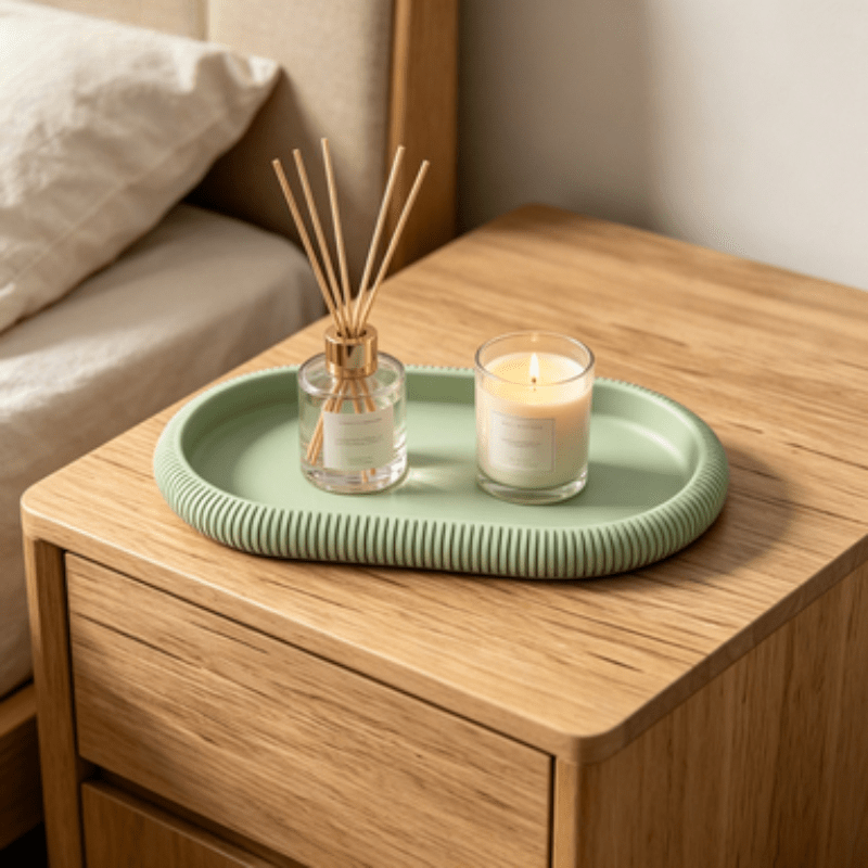 Oval Storage Tray Decorative O - огляд і ціна Travertine Tray Oval