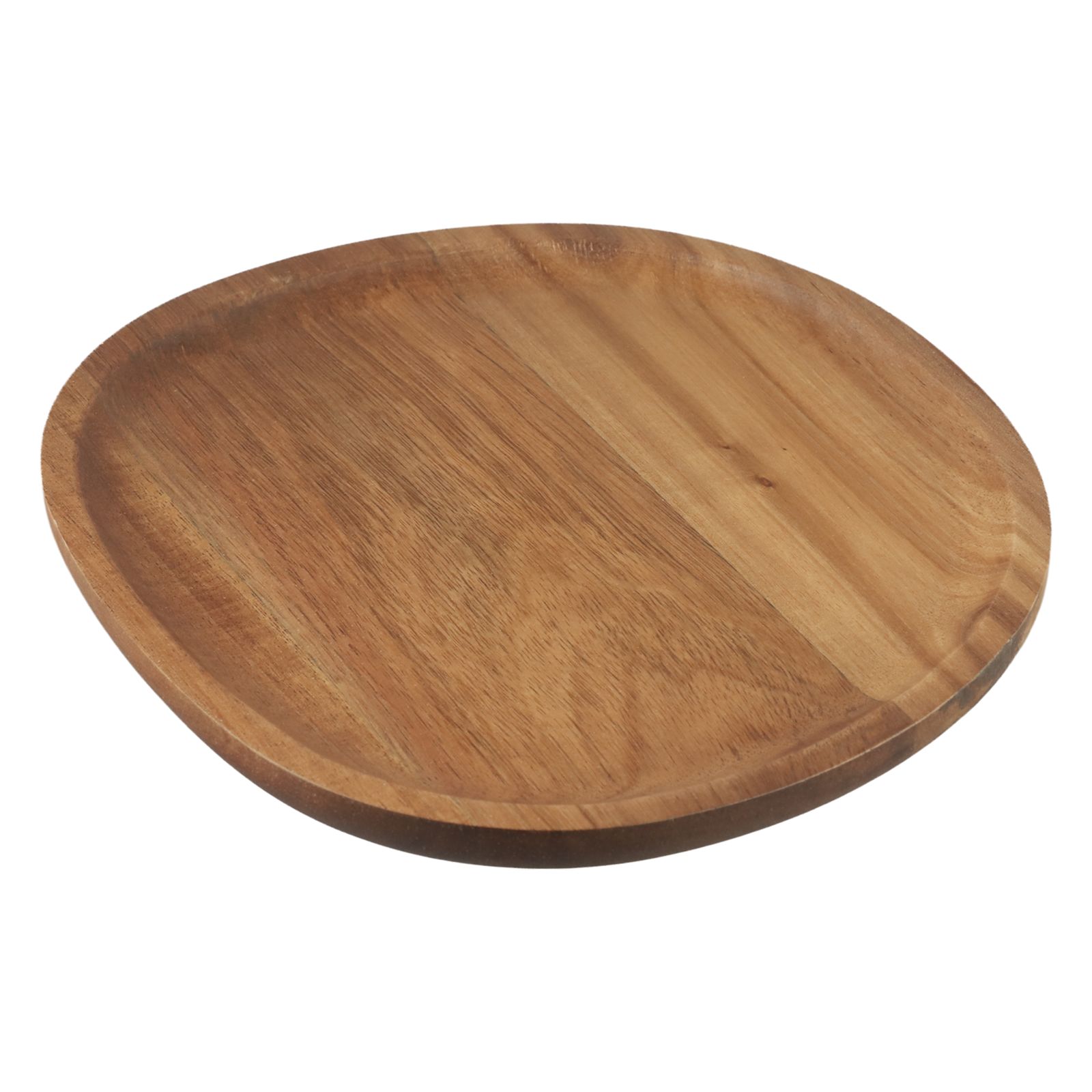 Wood Dinner Plates Irregular O - огляд і ціна Travertine Tray Oval