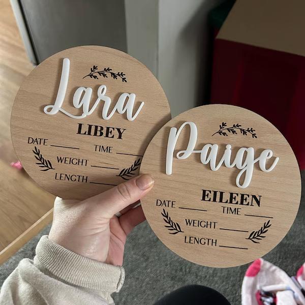 1Pc Custom Baby Announcement S - огляд і ціна Interior Design Names