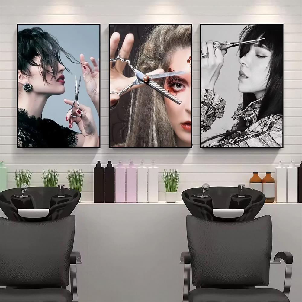 Modern Hair Salon HD Wall Art  - огляд і ціна Interior Design Hd