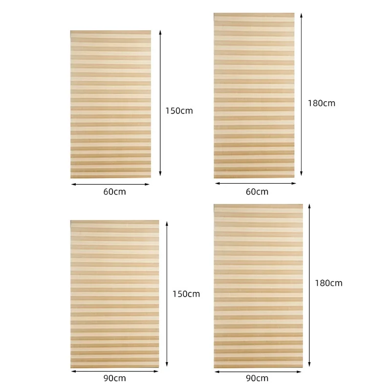 5 Size Self-adhesive Pleated B - огляд і ціна Linen Roller Blind