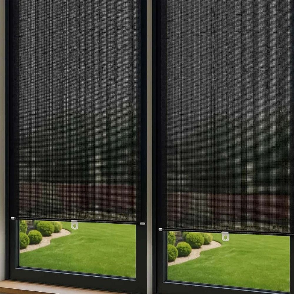 Movable Roll Curtain With Suct - огляд і ціна Linen Roller Blind