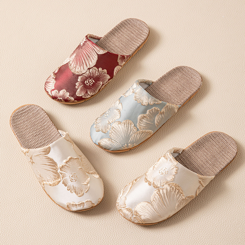 Silk Mule Slippers Women Home  - огляд і ціна Linen Roller Blind