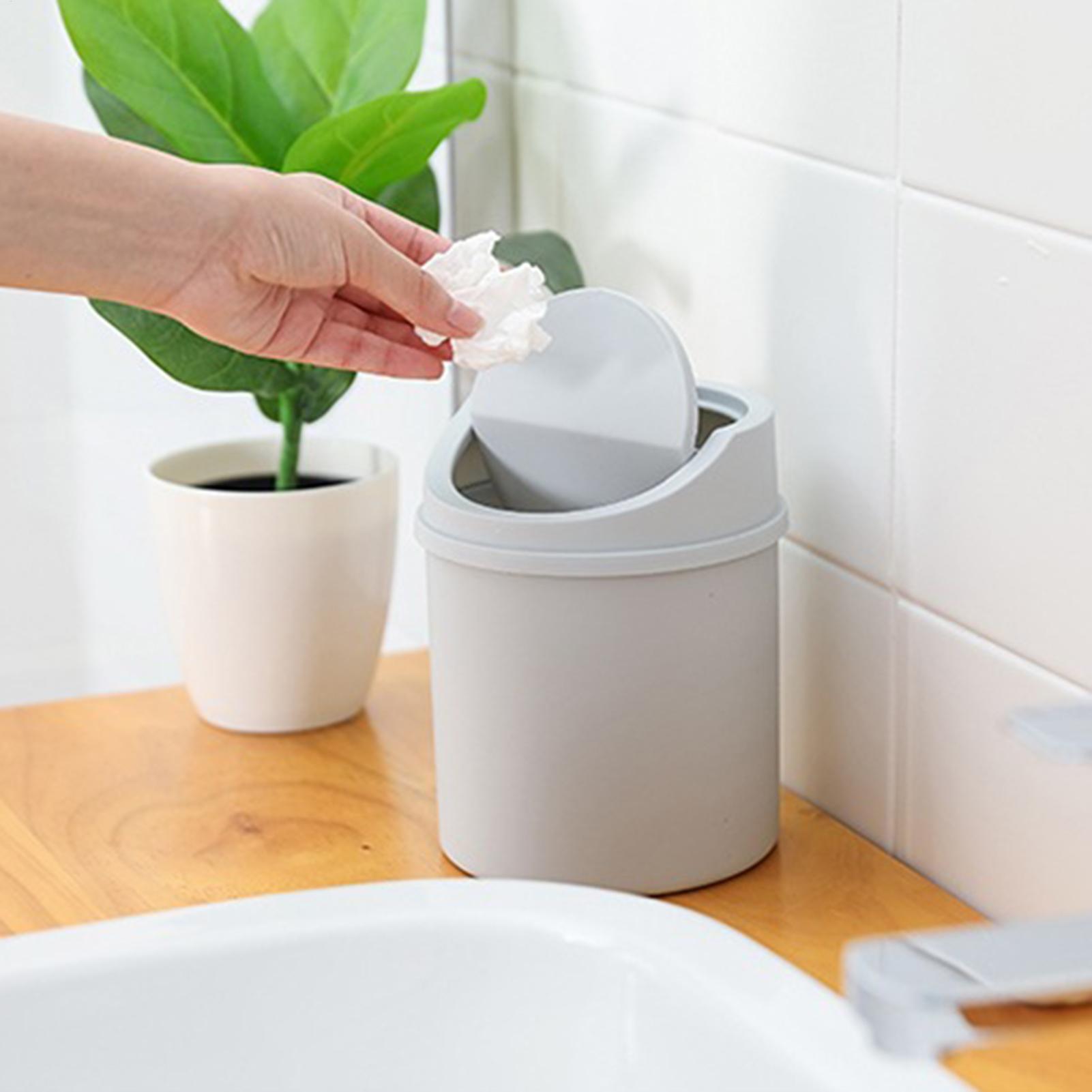 1pc Mini Desktop Trash Can Wit - огляд і ціна Interior Design Your Home