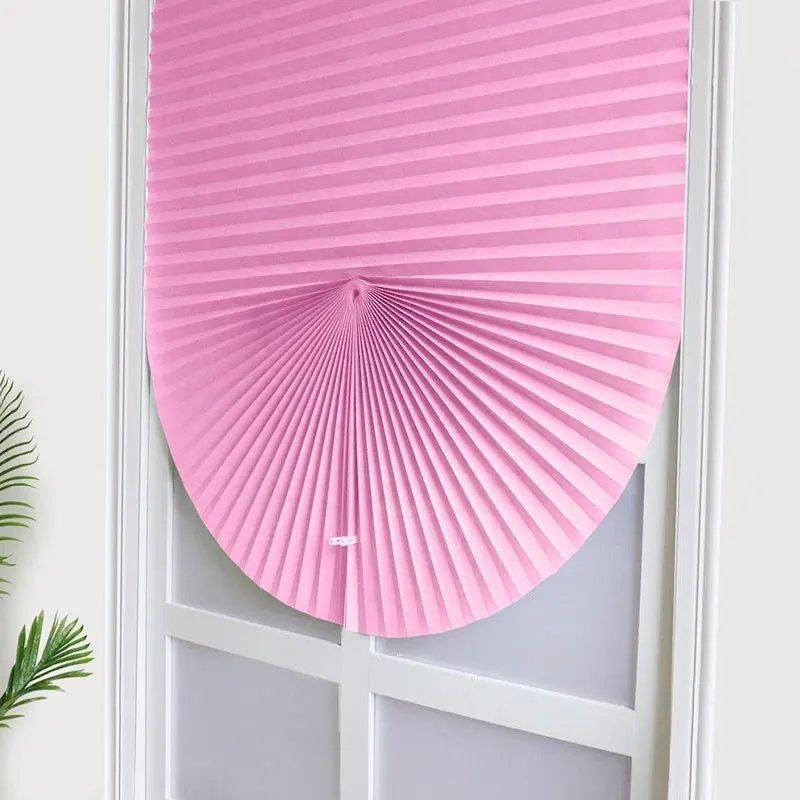 1Pc Shades Self-adhesive Half  - огляд і ціна Linen Roller Blind