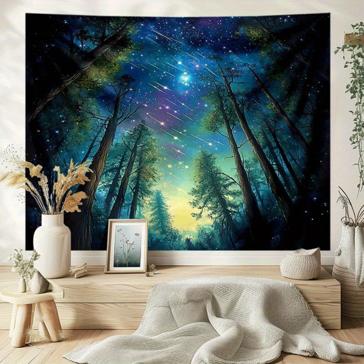 Starry Night Forest Sky Wall T - огляд і ціна Interior Design Hd