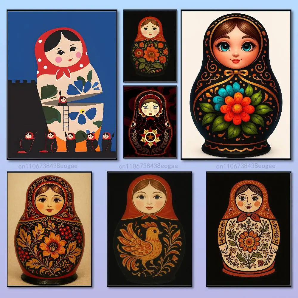 Dolls Matryoshka Russian Art P - огляд і ціна Interior Design Hd