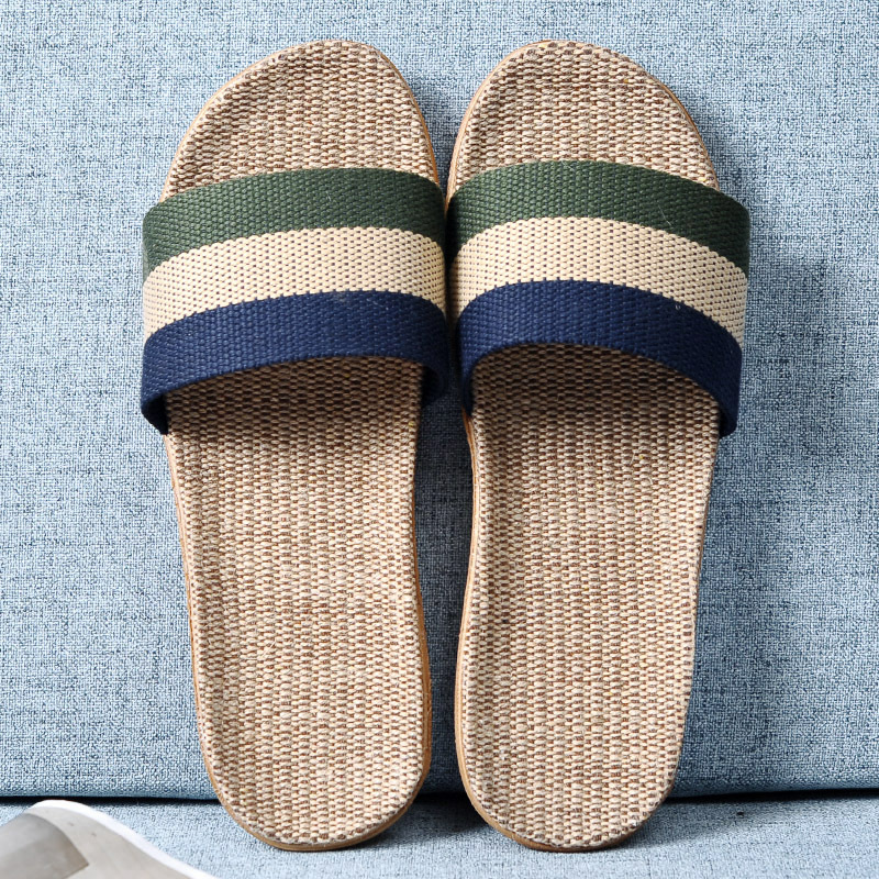 Men Multicolor Flax Slippers S - огляд і ціна Linen Roller Blind