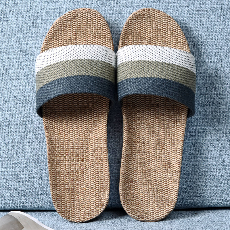 Men Multicolor Flax Slippers S - огляд і ціна Linen Roller Blind